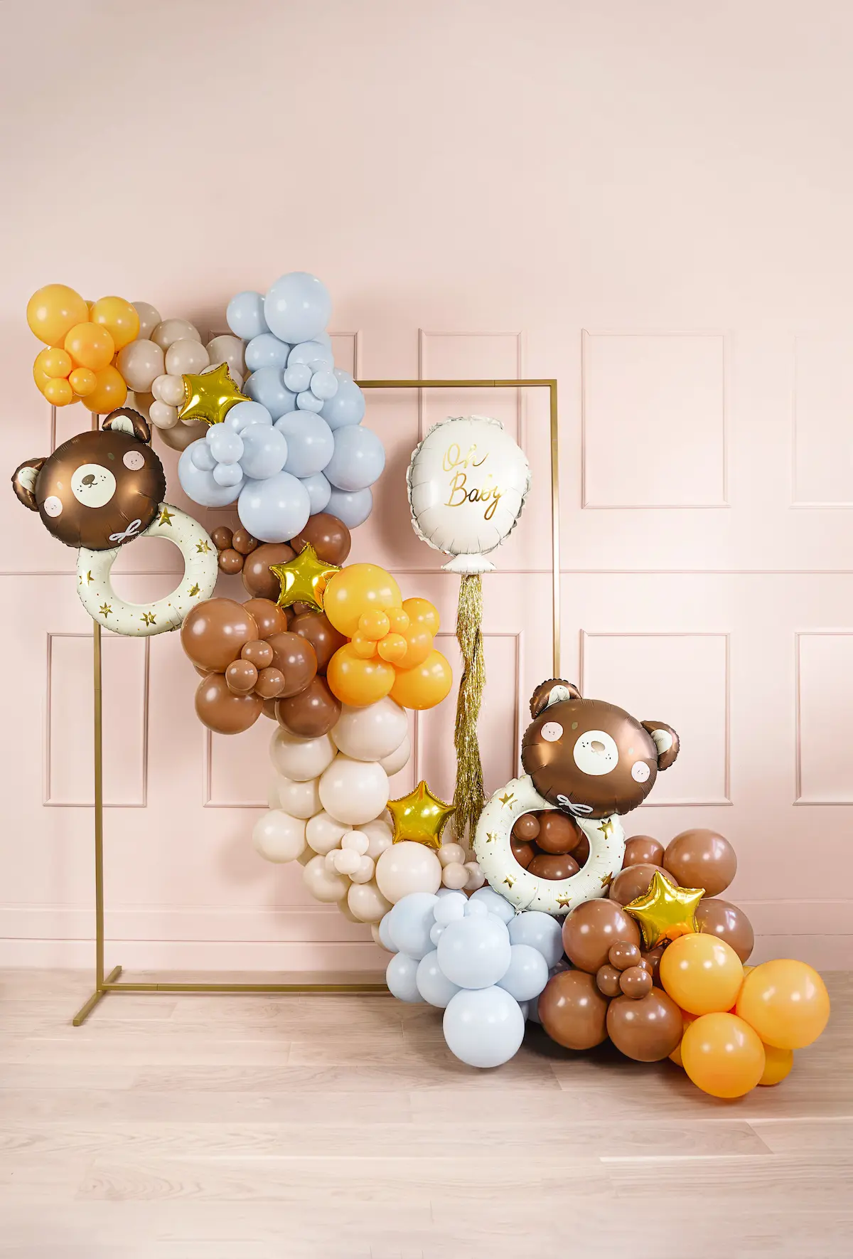 Gul Ballong "Honey", 30cm