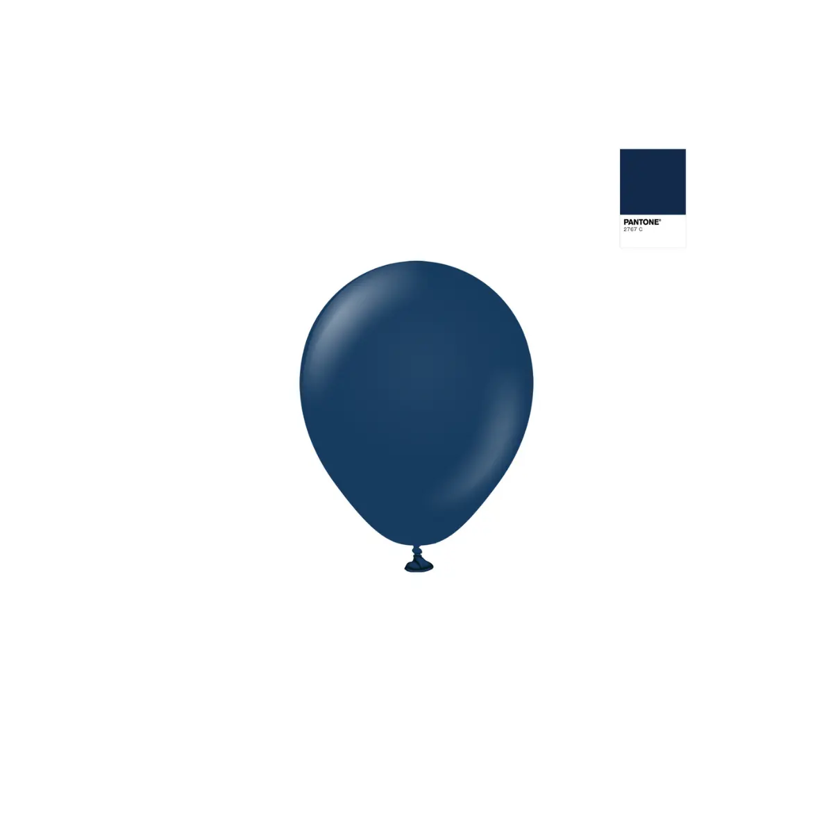 Mørkeblå ballong -  Navy, 13 cm