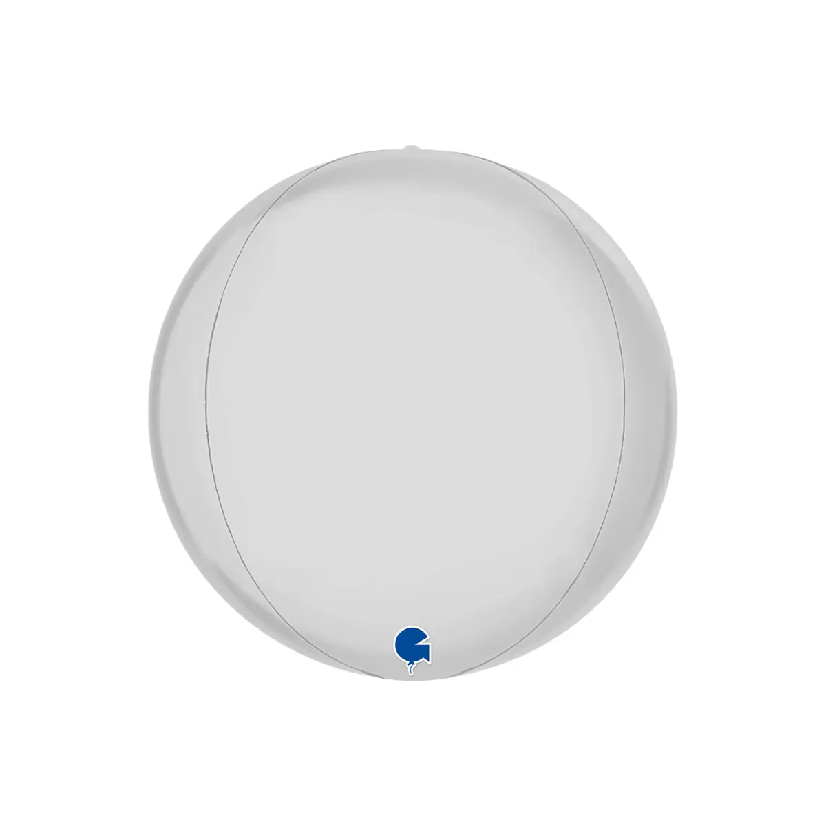 Kule Ballong Hvit Sateng, 29cm